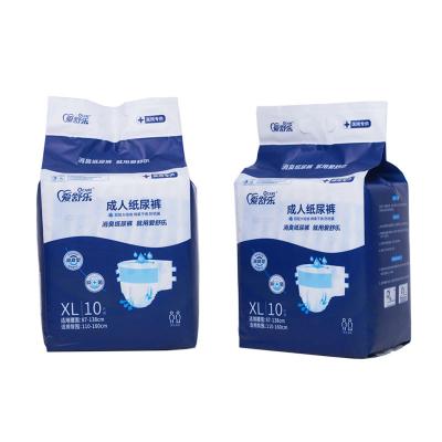 China Elderly People High Absorbent Large Size Disposable Adult Diapers for sale