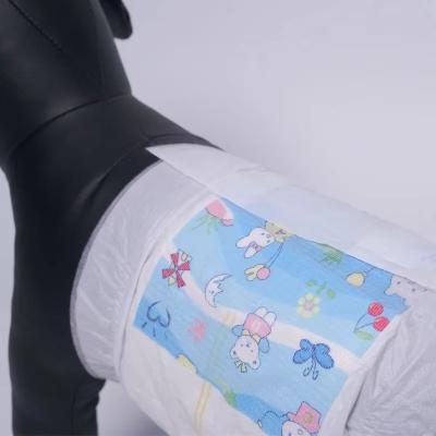 China Customizable Disposable Pet Diaper Super Absorbent For Dogs Cats And Puppies for sale