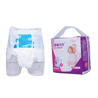 China OEM ODM Disposable Adult Diaper Unisex Pull Up Incontinence Pants Customzied for sale