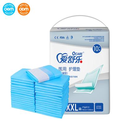 China Disposable Adult Bed Underpads Incontinence Pads for Elderly Men and Women for sale