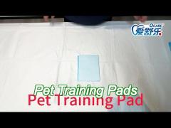 eco friendly disposable puppy training pads leak proof high absorbency pet cat pee pad