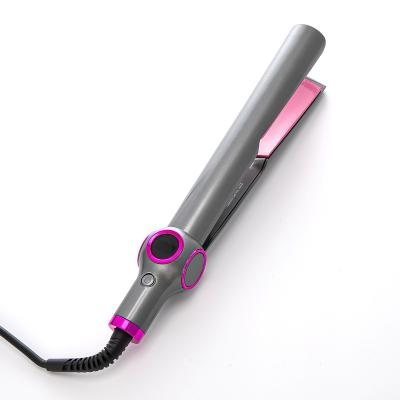 China Hot Selling New DJ-868 Straightener 2 in 1 Multifunctional Hair Curler Hair Straightener Temperature Show Multi-speed Adjustment for sale