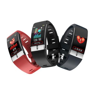 China Luxury high quality GPS navigation watches band custom logo E66 blood pressure temperature ecg monitor smart watch bracelet for sale