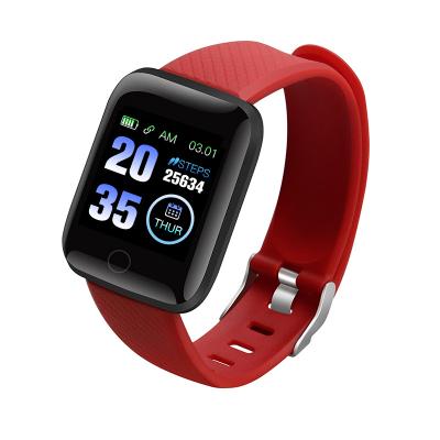 China Multicolor D13 touch screen smart watch wrist bands dstance calories fitness monitor 116 plus waterproof smart watch for sale