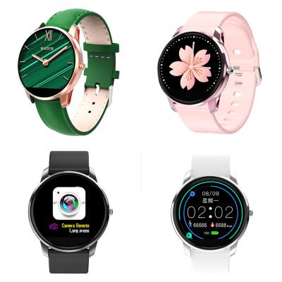 China Wholesale Devices Wearable Smartwatch Fashion Style Femininity Lady GPS Navigation Girl Android Smart Watch B8 for sale