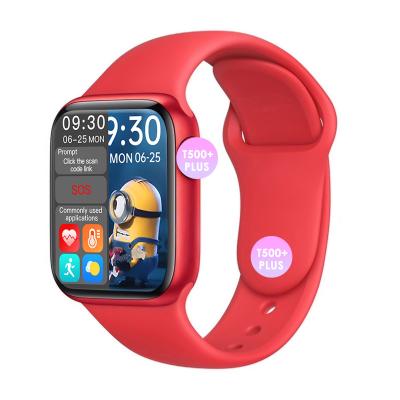 China 3G watch factory custom T500+ plus sport auxiliary reloj BT phone speaker HD call voice game smart watch for sale