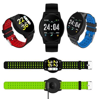 China New Design Touch Screen Health Multiple Fashion Smart Watch Waterproof Sports Wristband Fitness Tracking Band for sale