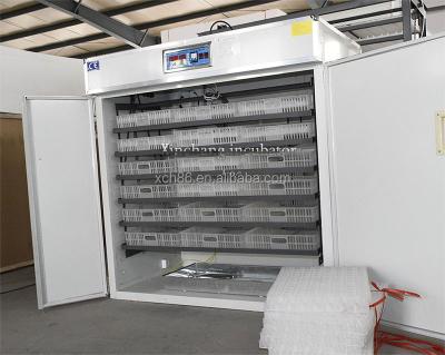 China High Efficient Farms Microcomputer Holding 1584 Automatic Egg Incubator Cheap Italy Prices for sale