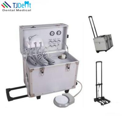 China With CE Dental Equipment Portable Dental Unit Mobile Dental Unit With Stroller Te koop