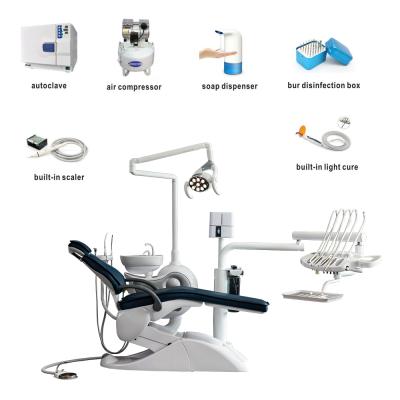 중국 Customized Dental Clinic Sterilized Dental Equipments Self Disinfection Dental Unit Package 판매용