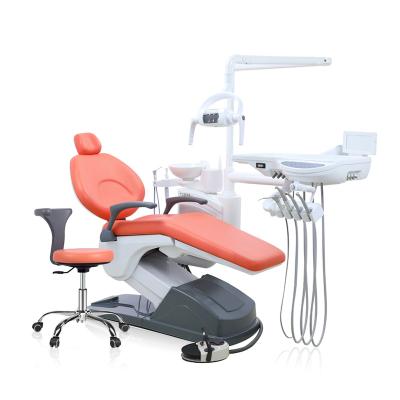 China Dental chair economical dental unit dental clinic chair unit dental chair zu verkaufen