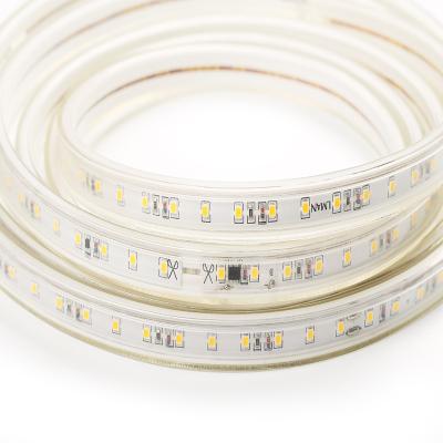 China Wholesale Outdoor Waterproof Led White 100M Led Strip Lights Outdoor Factory Rope Light 5050Leds 6500k Daylight for sale