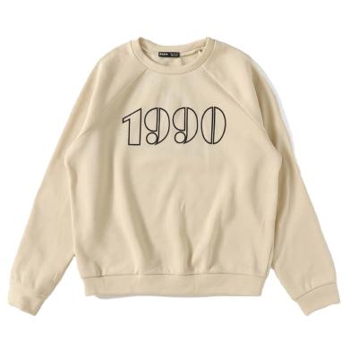 China Breathable Casual Crewneck Streetwear Women Long Sleeve Sweatshirt Wholesale Winter Collection for sale