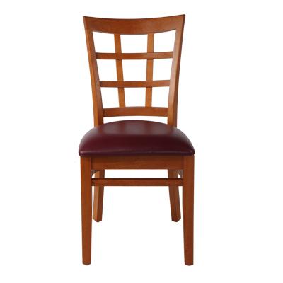 China Factory hot sale bar leather and antique nordic wood chair for sale