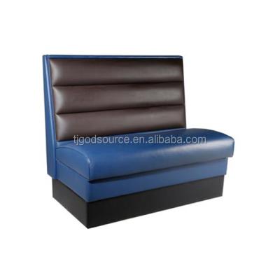 China modern leather booth seating used for restaurant for sale