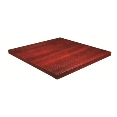 China cheap restaurant used solid ash wood table top with eased edge for sale