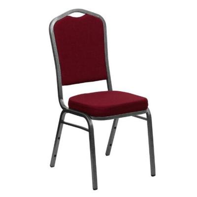 China Used hotel banquet stackable cheap padded metal banquet chair for sale for sale