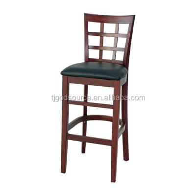 China restaurant used antique wooden bar stool for sale