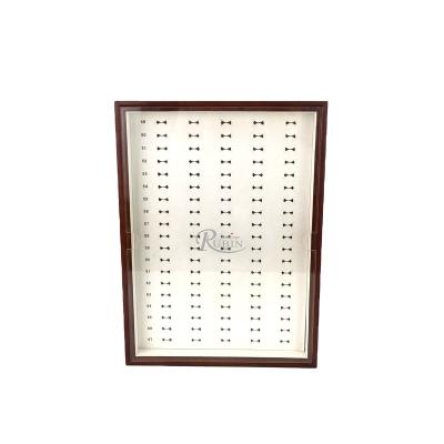 China Display Counter / Window Displays Customized Wooden Matte Window Jewelery Packaging And Display for sale