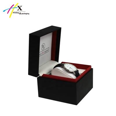 China Custom Wooden Single Watch Box Simple Watch Packaging Watch Storage Box for sale