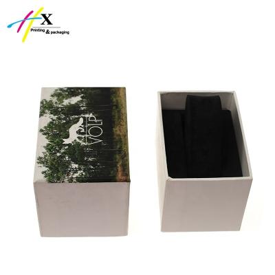 China Single Watch Packaging CMYK Printing Custom Cardboard Paper Single Watch Packaging Box for sale