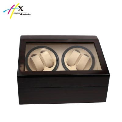 China Auto Wooden Wooden Watch Box With Window for sale