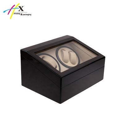 China Wholesale Wooden Wooden Watch Display Box Automatic Watch Box for sale