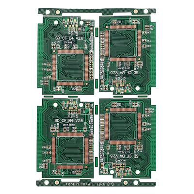 Cina ROHS ha approvato il circuito Fr4 della scheda di memoria 0.15mm in vendita