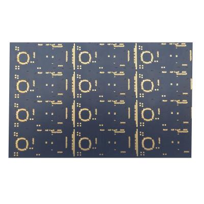 Chine Fabrication multicouche lumineuse de carte PCB de l'or 0.2mm avec le masque de soudure à vendre