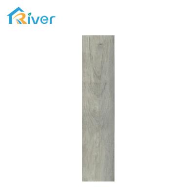 China 4.0 mm spc industrial resilient plastic PVC plank vinyl fireproof waterproof wood flooring for sale