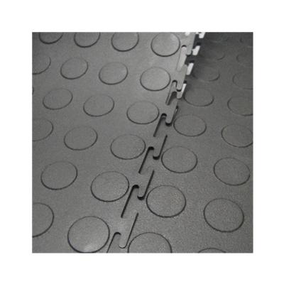 China Zhenjiang Supply 8pcs Gray Interlocking Click Garage Waterproof Anti-Slip Dark Wear-Resistant Tiles for sale