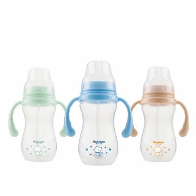 China BPA Free Wide Bore Newborn Baby Bottle PP Caliber Baby Bottle for sale