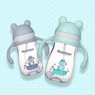 China Portable Strap PP Burst-Resistant PPSU Tritan Straw Water Drinking Bottles Automatic Sustainable Popular Baby Water Bottle for sale