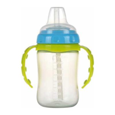 China BPA Free Bpa Free Food Grade PP Baby Water Bottle Sippy Cup And Straw for sale