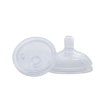 China Wholesale Newborn Babies 70MM Good Quality BPA Free Silicone BPA Free Nipple Above Baby Bottle Size Caliper Silicone Nipple for sale