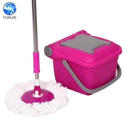 China Viable manufacturers wholesale 360 ​​degree folding bucket rotation of the broom for sale