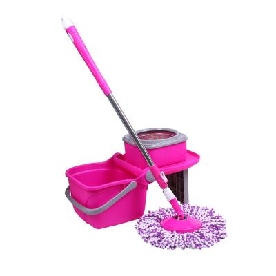 China Sustainable House Cleaning 360 Rotation Eco-friendly Folding Mop Magic Mop Floor Cleaning Bucket for sale