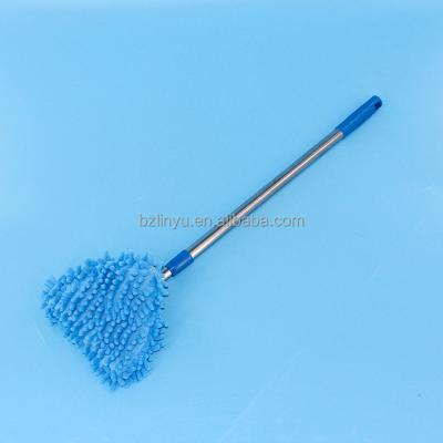 China Mini Household Floor Kitchen Living Room Glass Cleaner Viable Mopping Mini Triangle Lazy Dust Mop Pop Up for sale