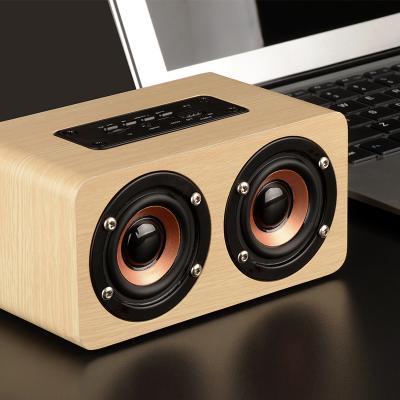 China No CAFERRIA 2020 trending products wooden bluetooth speaker portable for sale