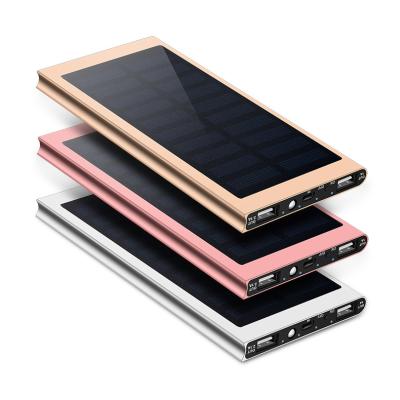 China powerbank new products solar panel power bank solar charger for mobile phone manufacturer for sale