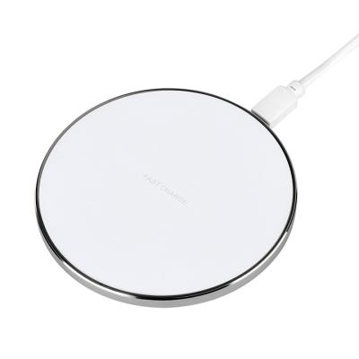 China Mobile Phone Qi Charger 10W Wireless Fast Phone Charger For iPhone Samsung Xiaomi USB Wireless Charger Pad for sale