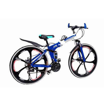 China Steel 21 speed adult sports 26 inch folding bicicleta 26 inc. mtb 3 6 spoke wheel bicycle cycle mountainbikes for sale