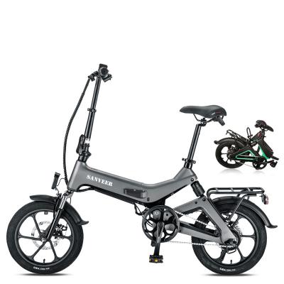 China 2021 Foldable e bikes 2021 steel cheap buy sur ron moto 14 electric adult 48v 16 inch city bike folding e bikes for sale