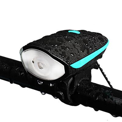 China Outdoor Cheap Outdoor USB Charging Waterproof Cycle Lighting Bicycle Recycling Bike Led Lights Headlight Set For Motorcycle Bike Bicycle for sale