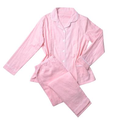 China Breathable Ladies Cotton Home Use Maternity Sleepwear Cotton Pajamas Set For Nursing Women for sale