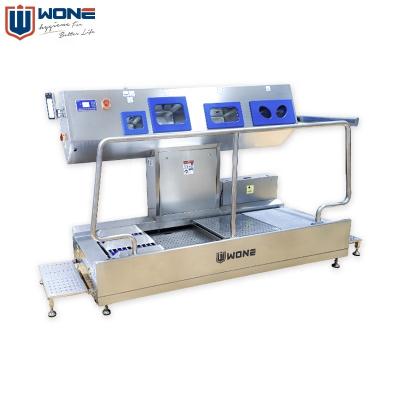 China Factory Induction Hygiene Design Automatic Spray Disinfection Staff Hygiene Station for sale