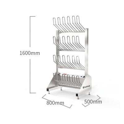 China Ozone Disinfection Rubber Boots Sterilization Deodorization Storage Drying Boots Drying Rack PBD-10E for sale