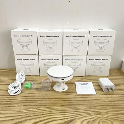 China Bedroom Tuya Smart Wifi Zigbee Alarm System Pir Motion Sensor Human Presence Detector Sensor for sale