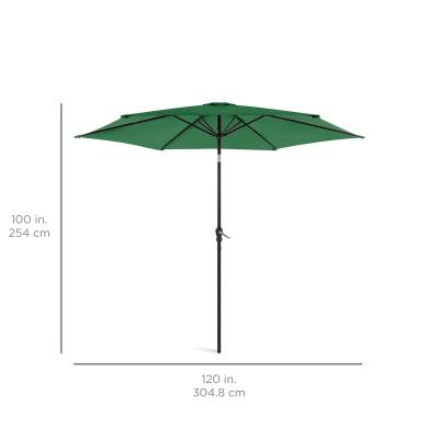 China 2021 10ft Modern Outdoor Green Patio Umbrella Banana Sunshade Sun Shade Cloth Hanging Luxury Cantilever Coch for sale