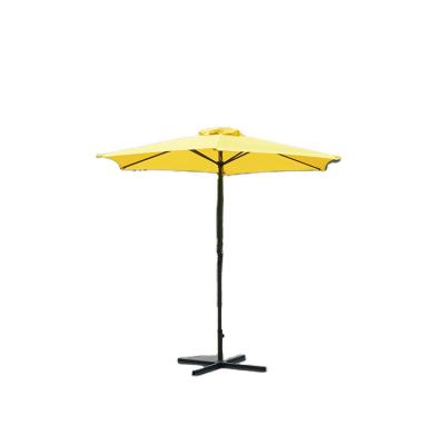 China Eco-Environmently Outdoor Hotel Garden Parasol Aluminum Roof Double Square Umbrellas For Restaurants for sale